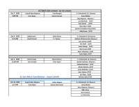 October Liturgical Ministers Schedule